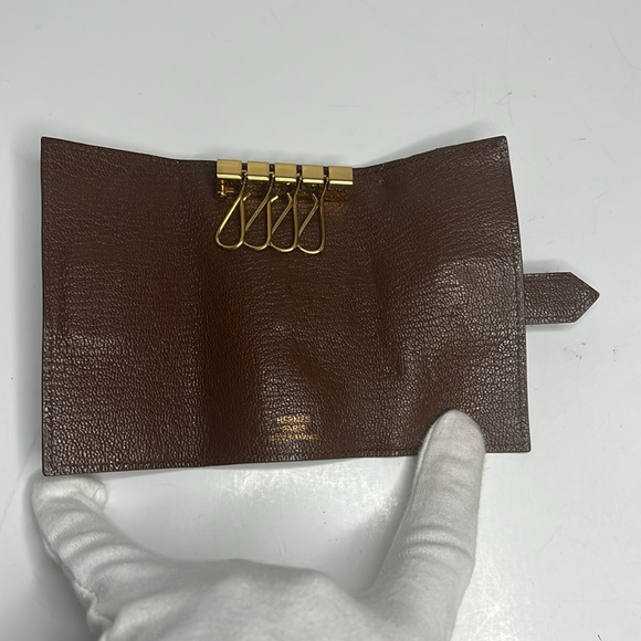 Hermes Brown Bearn Key Case - Picture 13 of 15